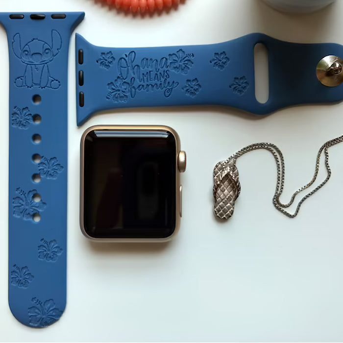 Lilo & Stitch Engraved Apple Watch Band