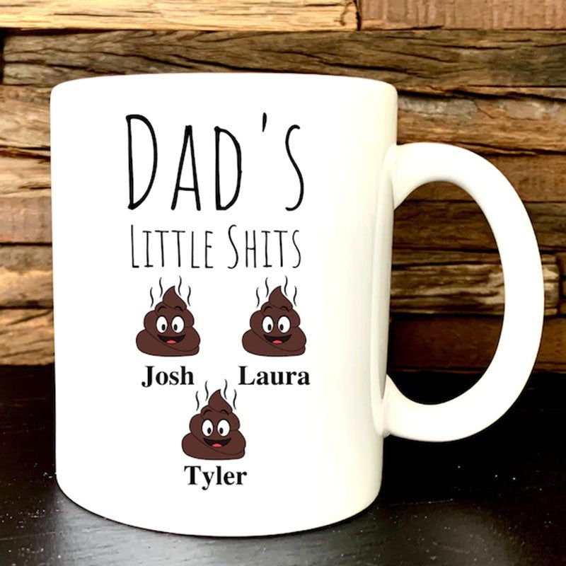 Funny Mom or Dad Mug, Personalized Gift for Mom or Dad, Personalized Coffee Mug
