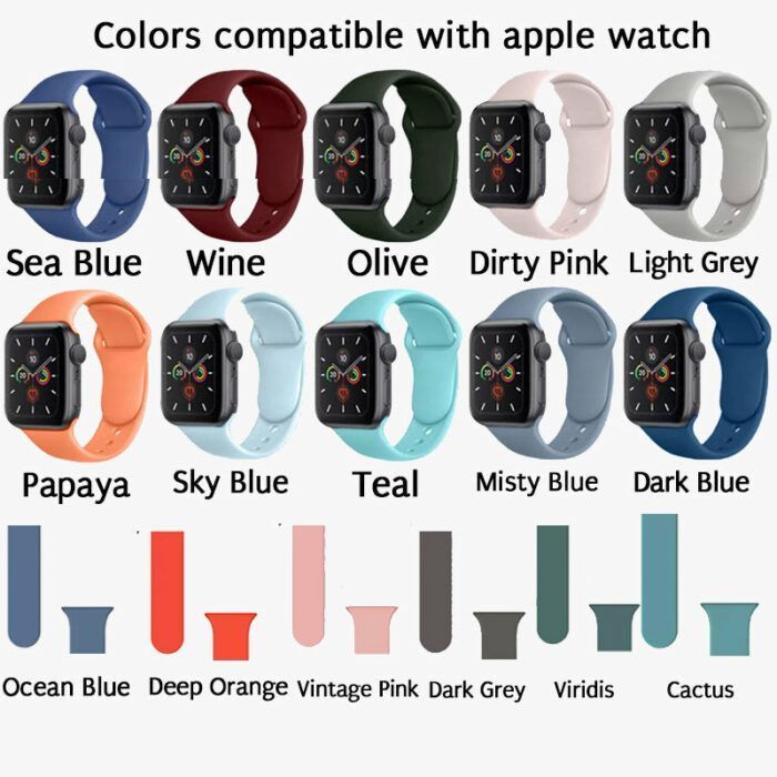 Personalized Engraved Watch Strap With Paws- Apple Watch Band