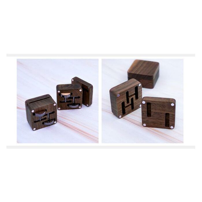 Customized Wood Cufflinks Personalized Cufflinks;