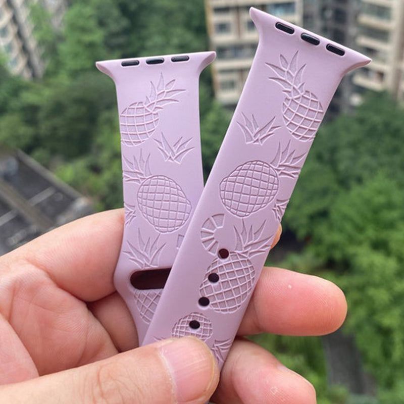 Summer Pineapple Watch Band for Apple, Samsung