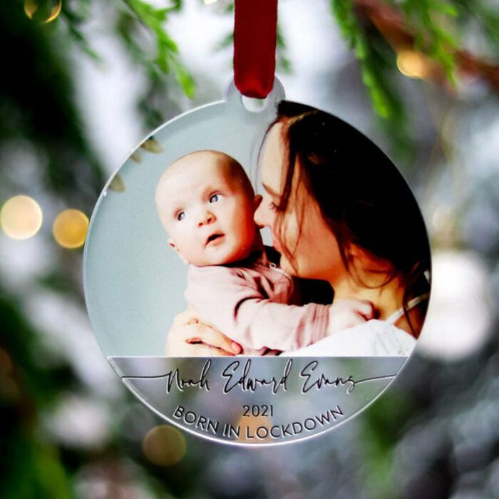 Born In Lockdown 2023, Baby First Christmas Ornaments