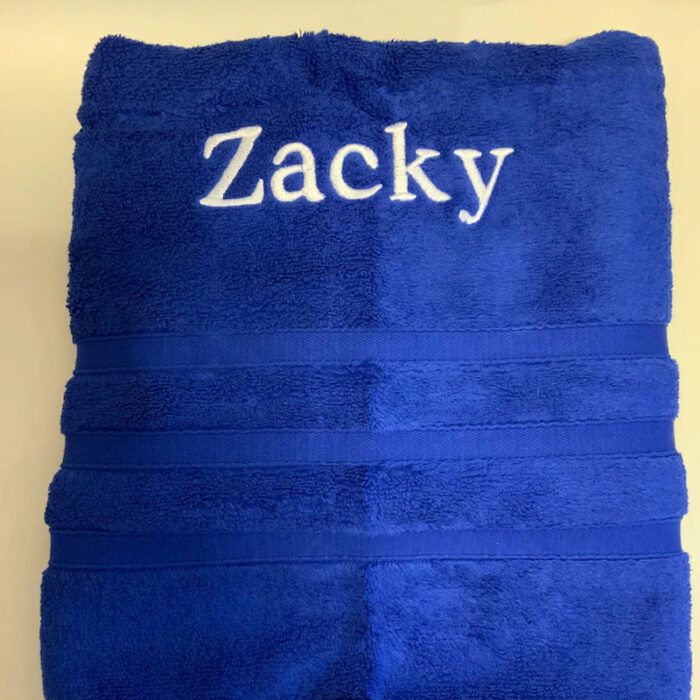 Personalised Embroidered Towels Hand, Bath Bathsheet, Towel Mothers Day Gift Birthday Gift
