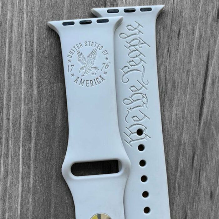 1776 constitution,We The People Engraved Watch Band for Apple, Samsung