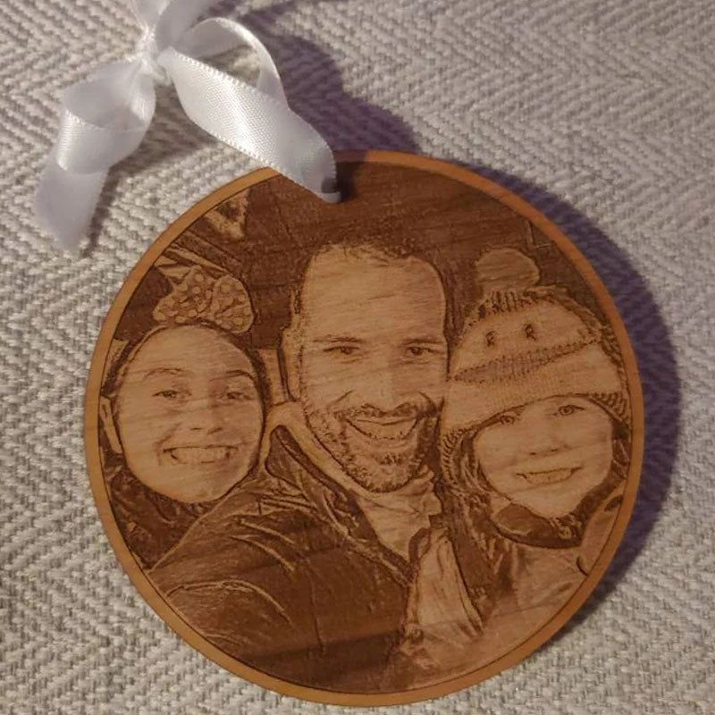 Custom Christmas Ornament Personalized Gifts – Christmas Engraved ...