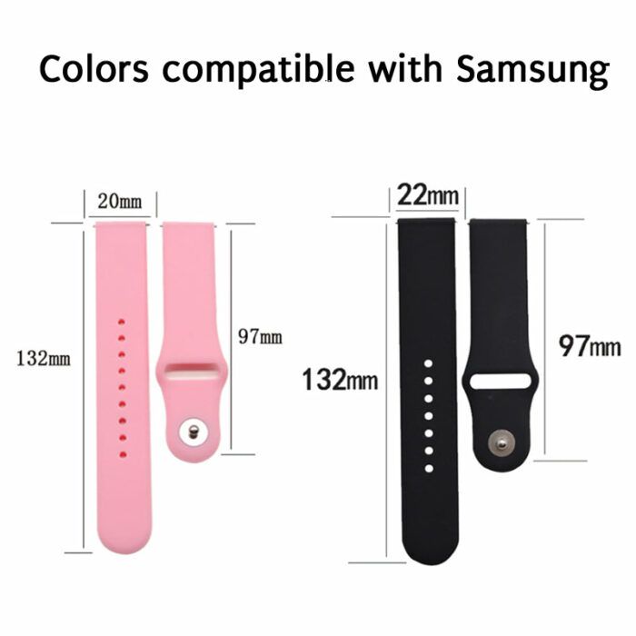 Engraved Watch Band JUST BREATHE for Apple, Fitbit, Samsung