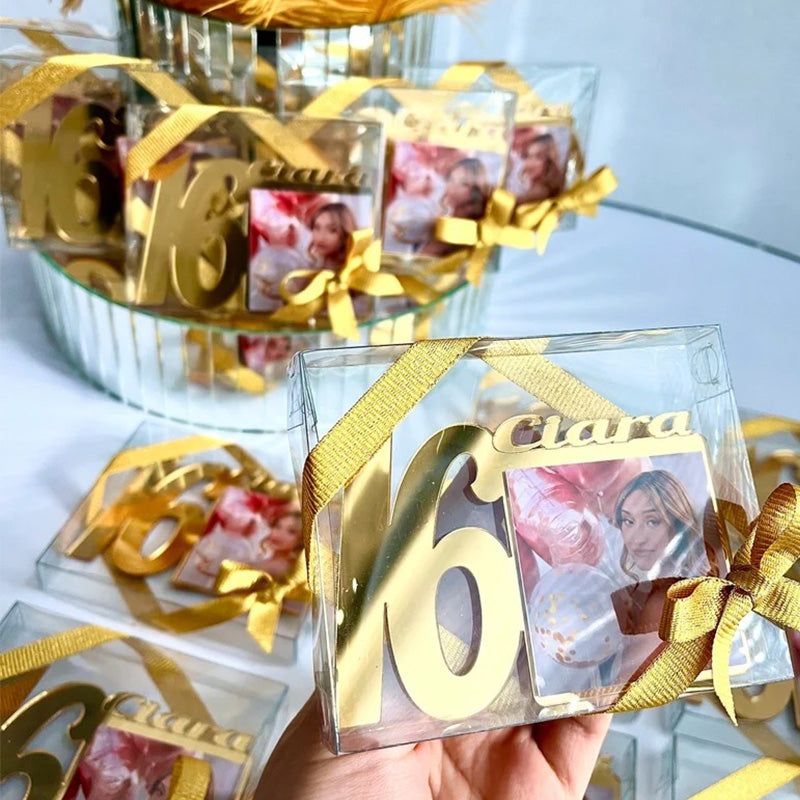Custom Gold Sweet Personalized Gift Birthday Favors