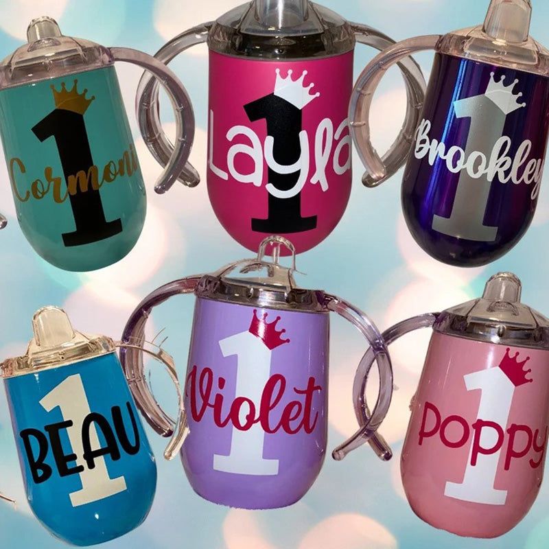 Custom Wedding People Sippy Cup (Personalized)