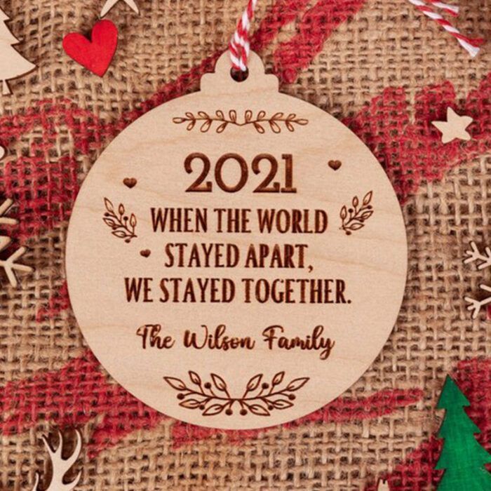 Personalised Christmas Bauble, 2023 Christmas Tree Decoration