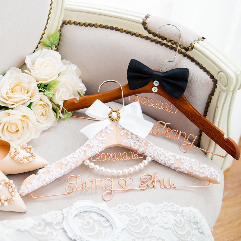 Wedding Hanger, Bridal Hanger, Bridesmaid Gift, Bridesmaid, Custom Engagement