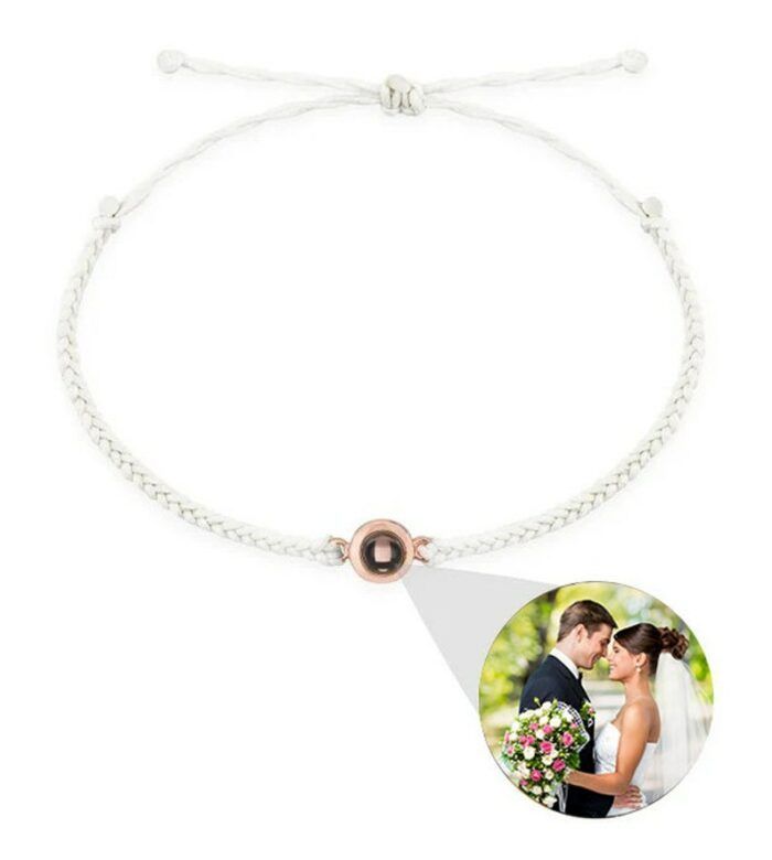 Photo bracelet   Couples bracelet   Projection bracelet   Boyfriend bracelet  Bracelet for him  Memorial bracelet  Gift for him