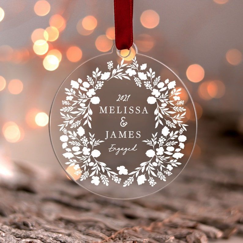 Our First Christmas Decoration, A Christmas Gift for Future Married Couples