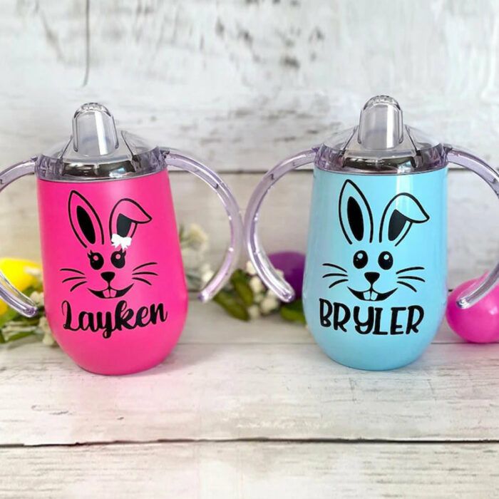 Heart Sippy Cup, Stainless Steel Toddler Cup, Training Cup, Personalized Sippy, Daycare, Preschool, Toddler Gift, Custom Love Cup