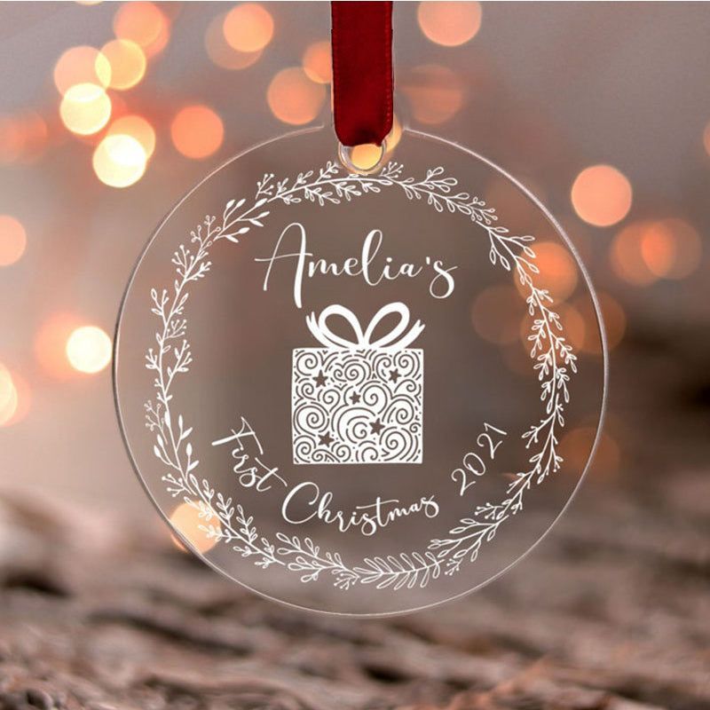 Personalised Baby First Christmas Ornaments, My First Christmas Decoration