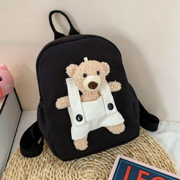 Personalized Name Bag Pack For Kids With Cute Bear  School Bag