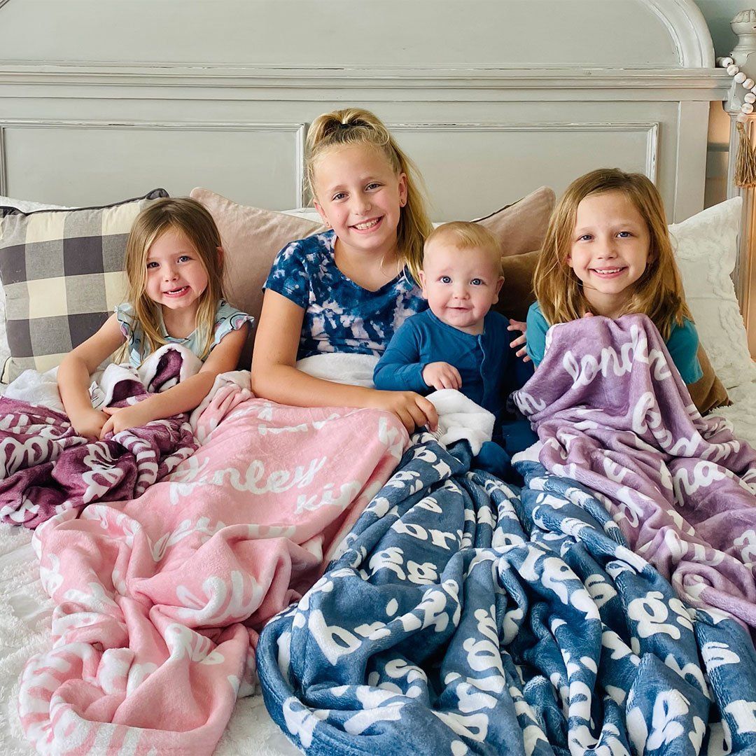 Personalized Blanket for Kids Adults - Personalized Baby Blanket