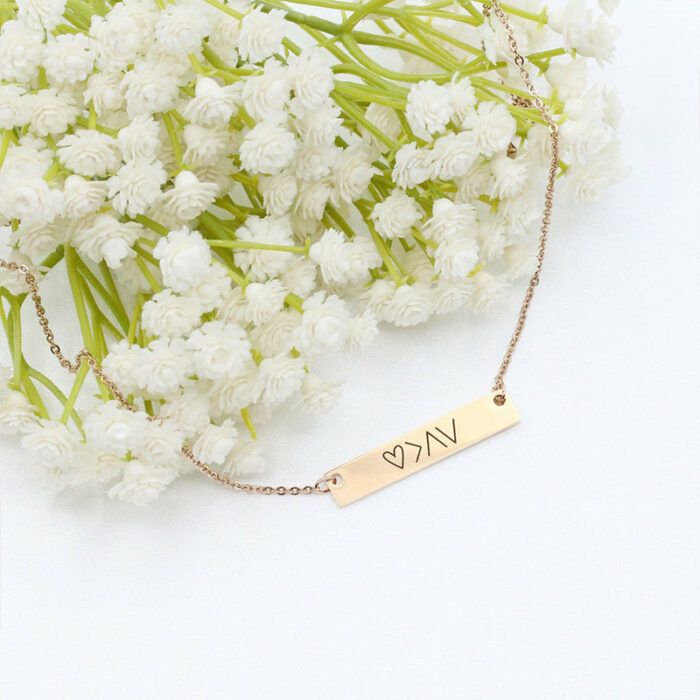 God is Greater than Highs and Lows Christian Necklaces for Women