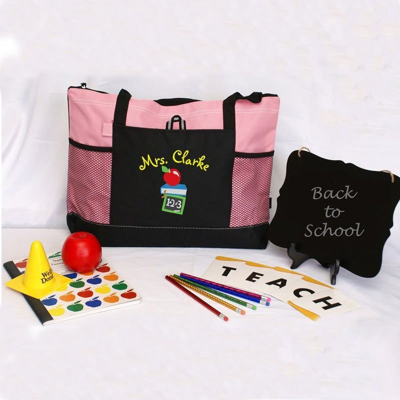Teacher tote bag graduation gift for new teachers