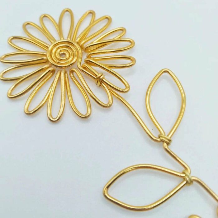 Daisy Wire Name, Personalized Gift, Name Bookmark