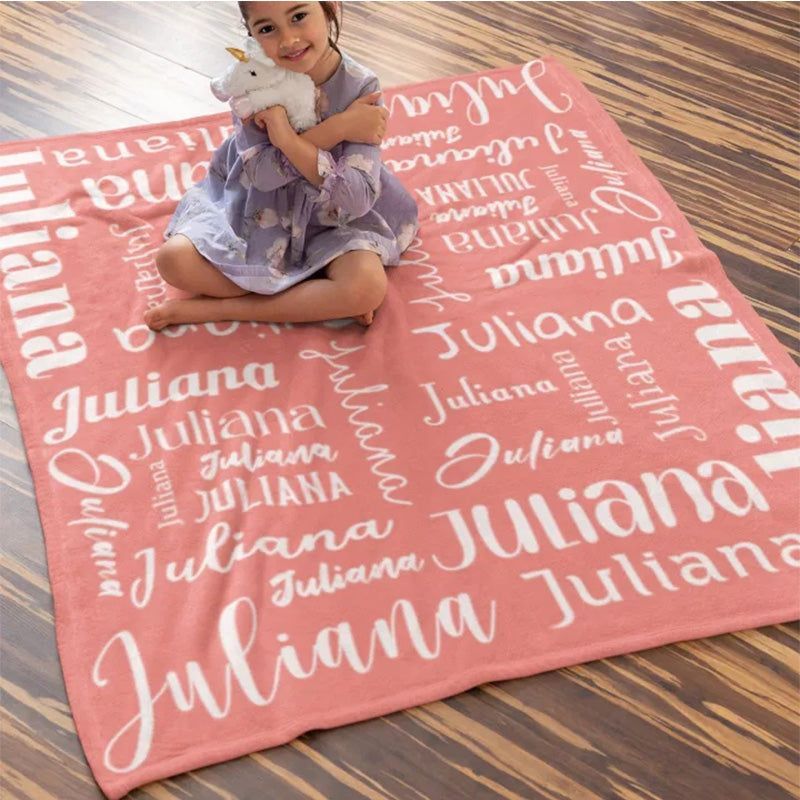 Personalized Lovely Kid Blanket for Comfort & Unique