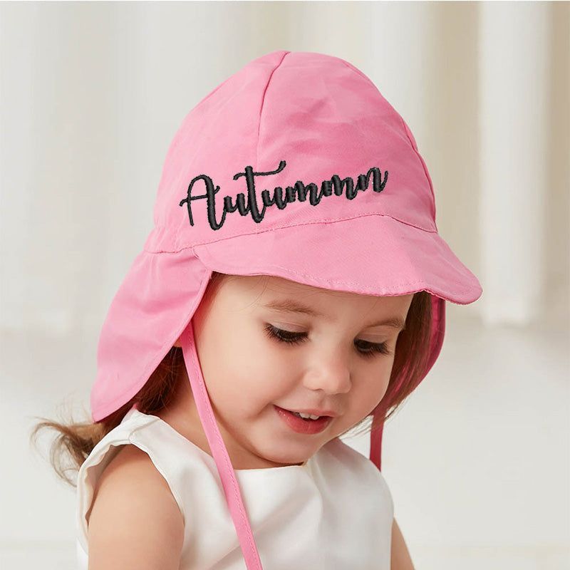 PERSONALIZED MONOGRAM Custom Baby Toddler Infant Sun Beach Summer Bucket Hat