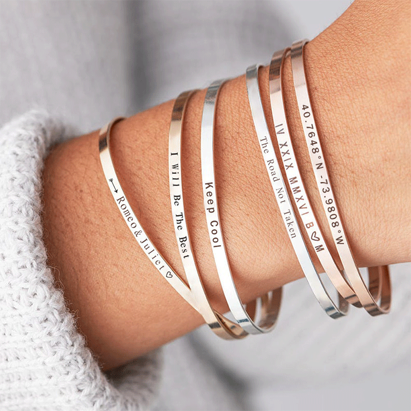 Mom Gifts From Son-Best Mom-Personalized Mom Bangle Bracelet-love betw –  Sugartree and Company