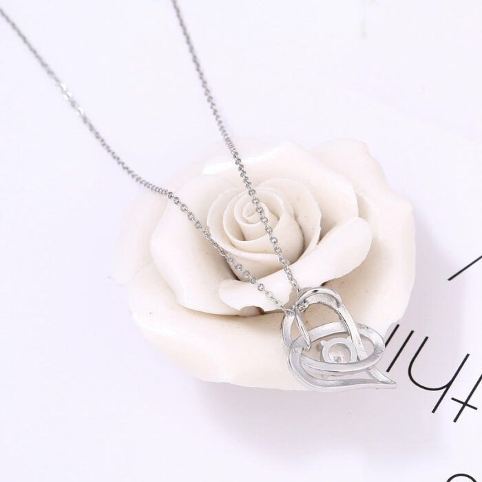 Heart Shaped Necklace for Mother Mother's Day Gift