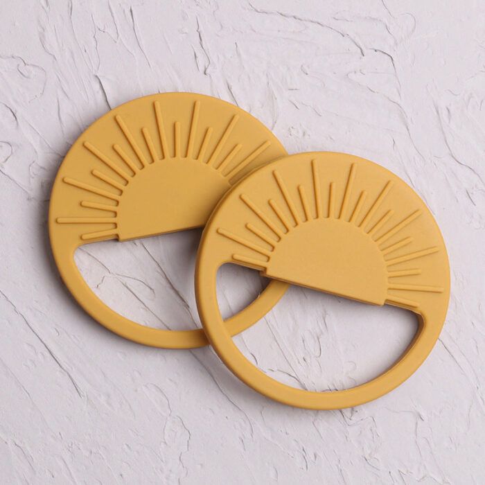 Mustard Baby Teether Neutral Baby Teething Ring Teething Toy for Baby