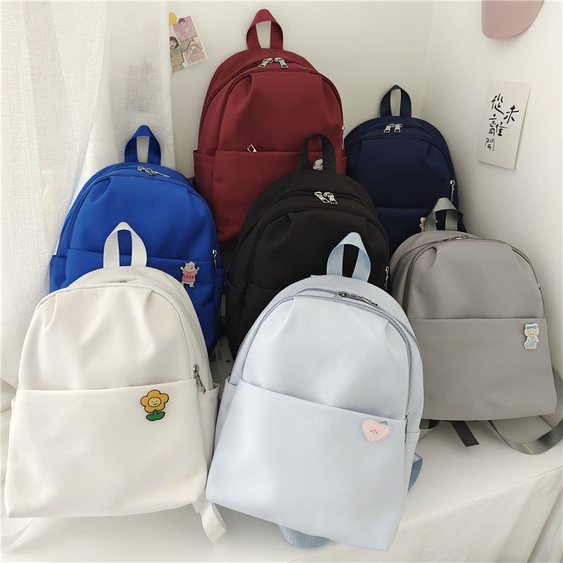 NEW Nylon Backpack Personalized Backpack Customizable Backpack Letter  Backpack Chenille Patch Backpack Kid Backpack Back to School 