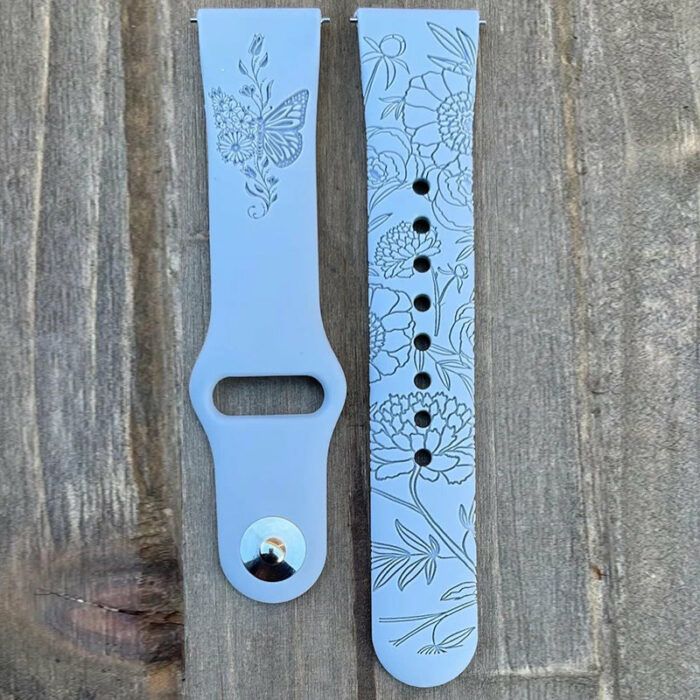 Bee Kind Engraved Replacement Band Engraved Apple Watch Bands, Series 1-7 +SE WatchBAND