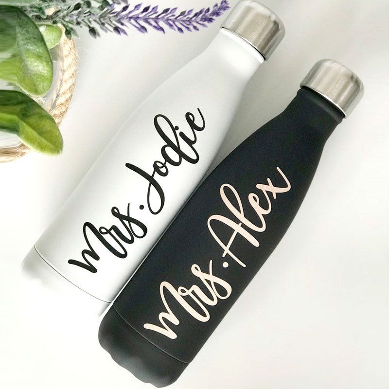 Personalised Insulated Drink Bottle 500ml Teachers Gifts  Christmas Gifts-500ml