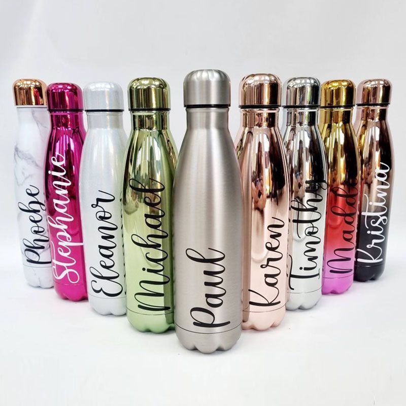 Personalized Drink Bottle 500ml-Personalized Water Bottle Christmas Gift