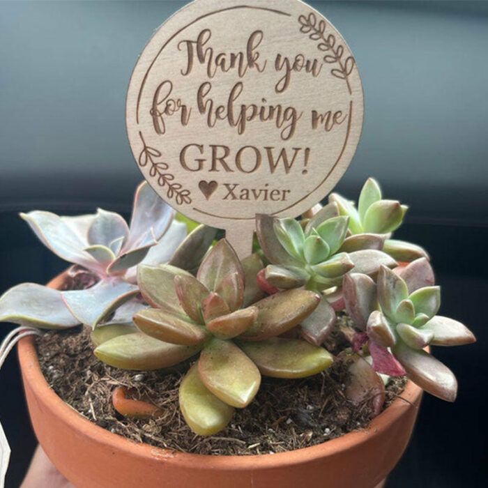 teacher gift, plant marker