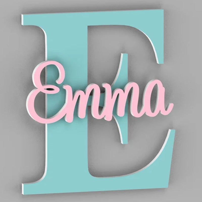 Personalized Name Sign For Kids and Babies, Door Sign, Name Sign for Kids Room