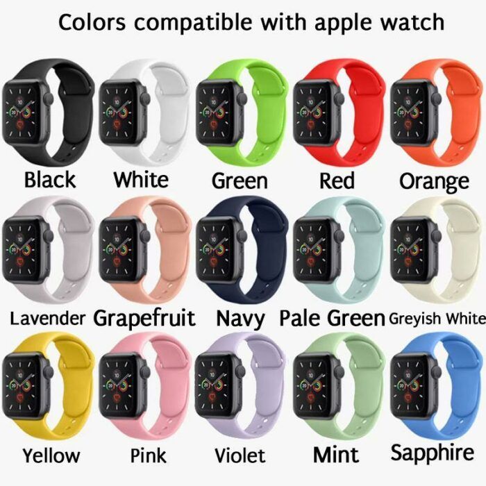 Floral Apple Band , Glow Through What You Go Through ,Engraved Watch Band for Apple, Samsung