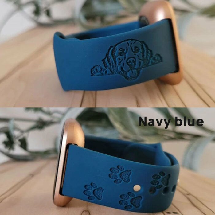 Engraved Watch Band DOG CHOOSE BREED