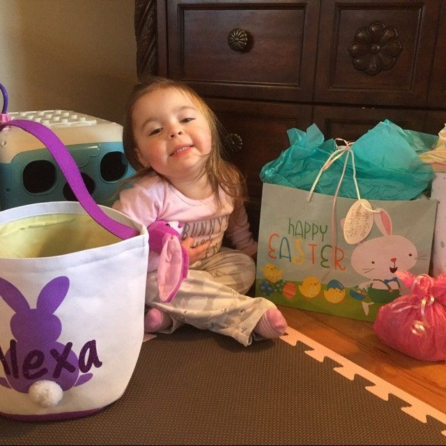 Easter Baskets,Personalized Easter basket , bunny Easter basket , Personalized Easter bucket