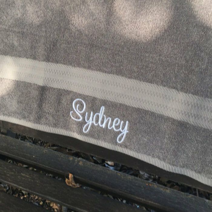 Personalized bath towels, embroidered towel, monogrammed bath towel, bathroom decor, towel with names