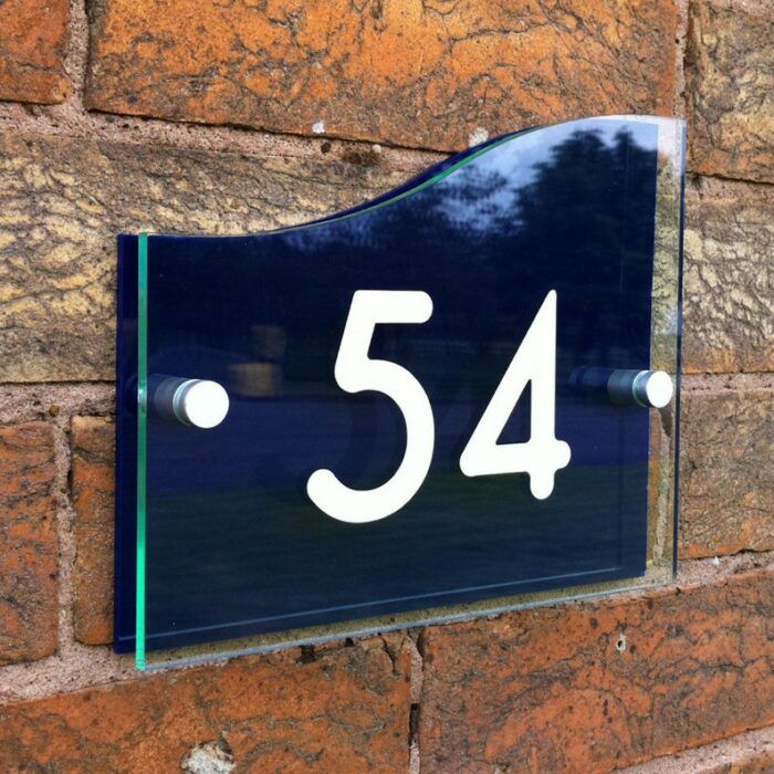 Bespoke Personalised House Number Street Address Sign