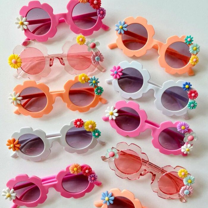 Personalized flower sunglasses | toddler flower sunglasses| baby sunglasses| customize sunglasses| Kids flower sunglasses
