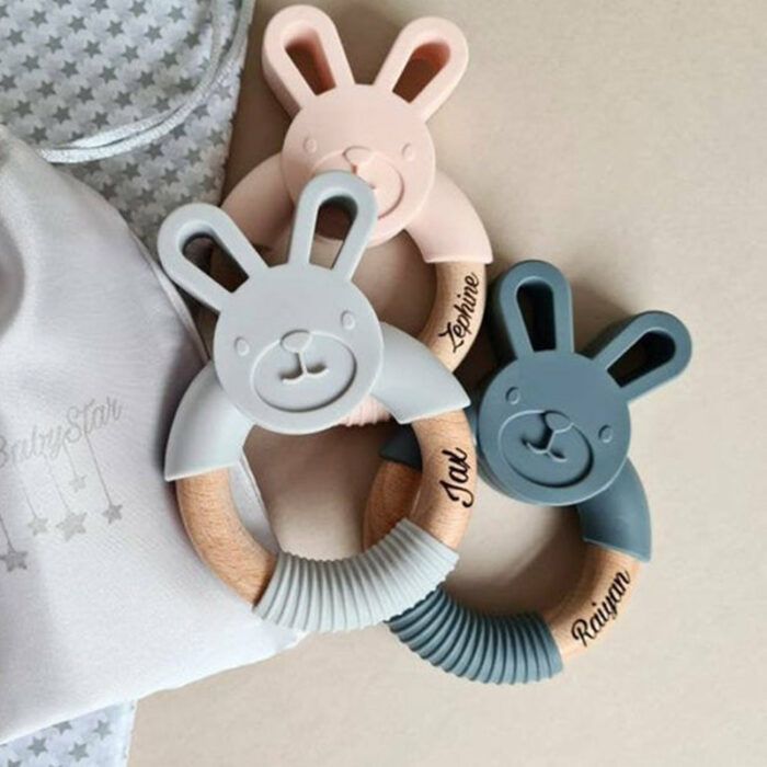 Personalised baby gift/ Welcome to the World Gift / teether