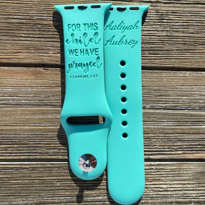 Scripture iWatch Band, inspirational Apple Watch Band,personalized Watch Band