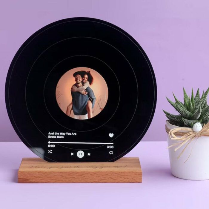 Personalized Record Display - Best Gift For Best Friend- Best Friend Gift - Friendship Gift - Best Friend Birthday Gifts - Gift for Besties
